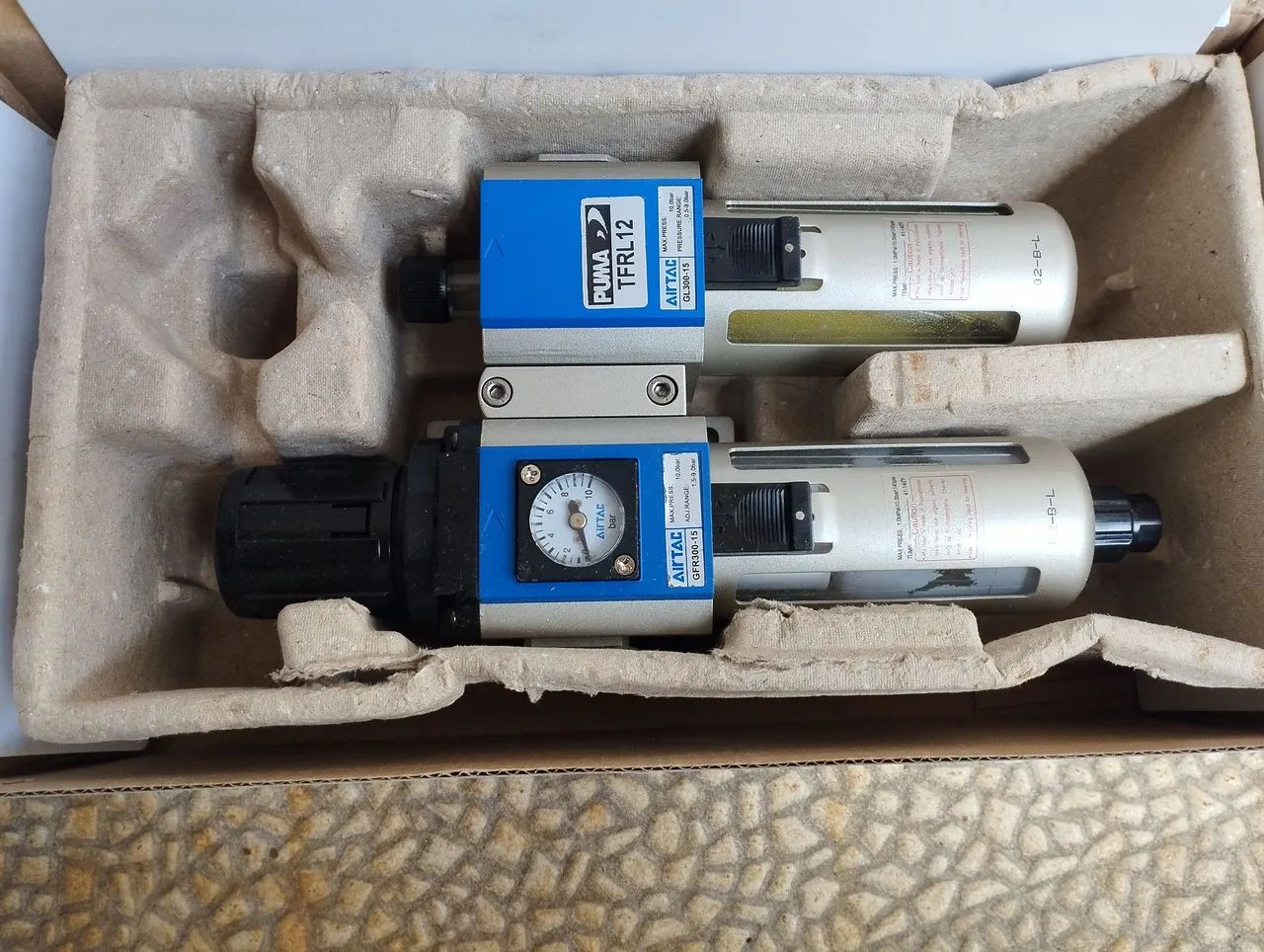 Filtro Regulador Lubrificador 1/2" Puma TFRL12 - Foto 2