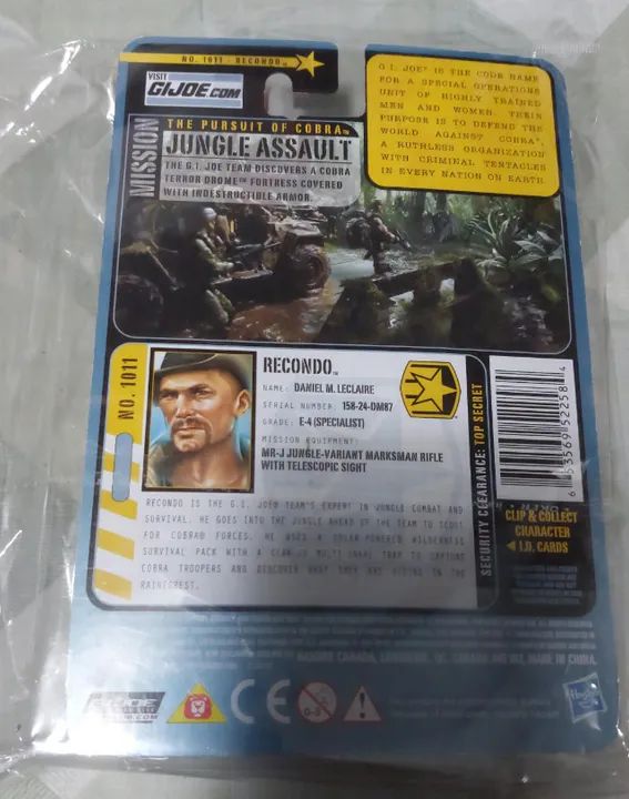 Gi Joe Recondo Comandos em Ação - Lacrado na Cartela - Foto 2