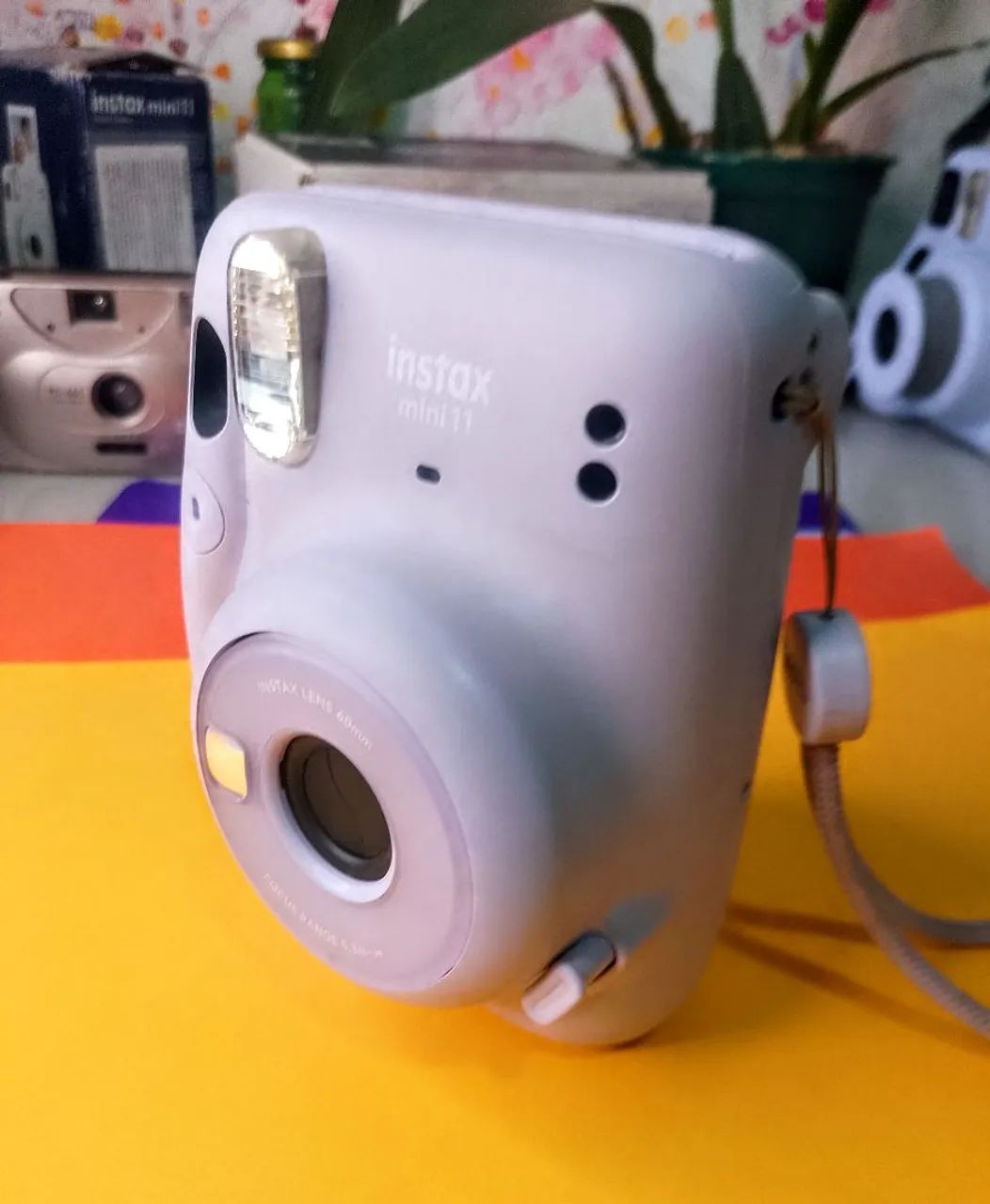 Câmera Instax Mini 11 - Lilás+case - Foto 2