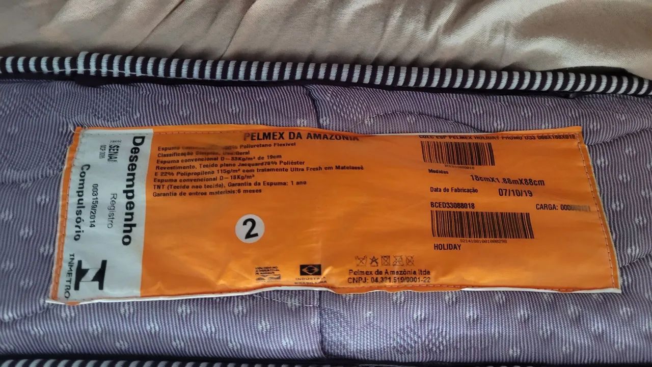 Cama solteiro ( Colchão e base da cama) - Foto 4