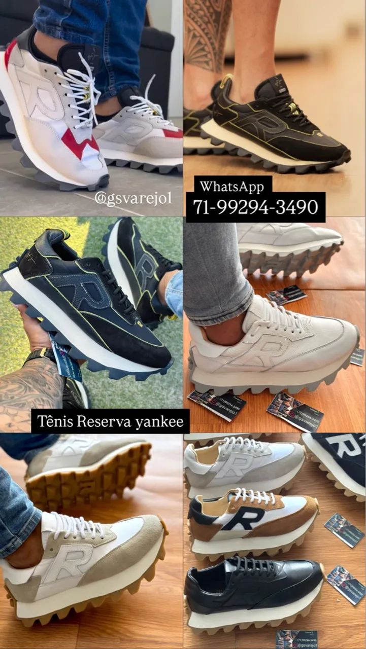 Reserva  tênis yankee- Conforto e Estilo - Foto 2