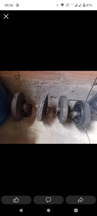 Rodas para Trator - 4 peças