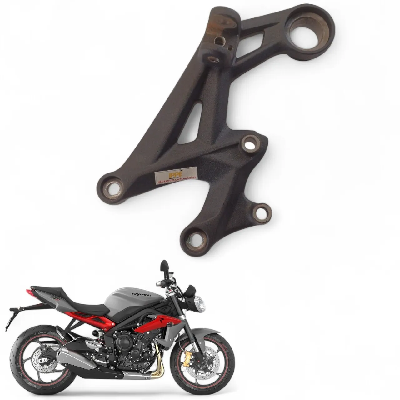 Bacalhau Dianteiro Direito Triumph Street Triple 675 2016