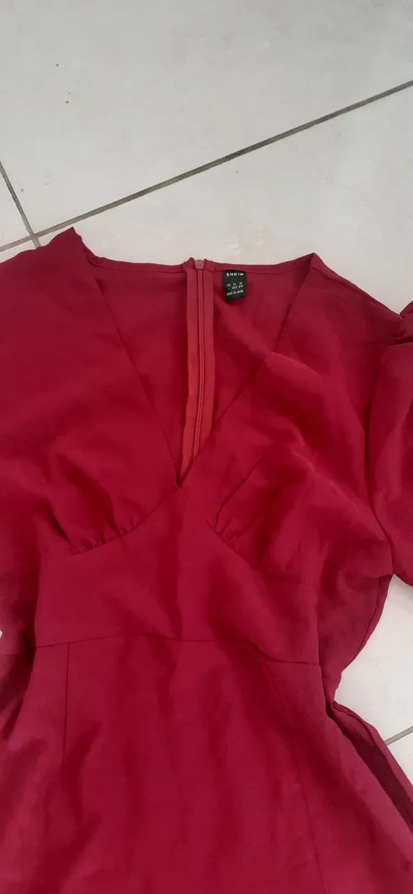 Vestido Vermelho Elegante - Foto 4