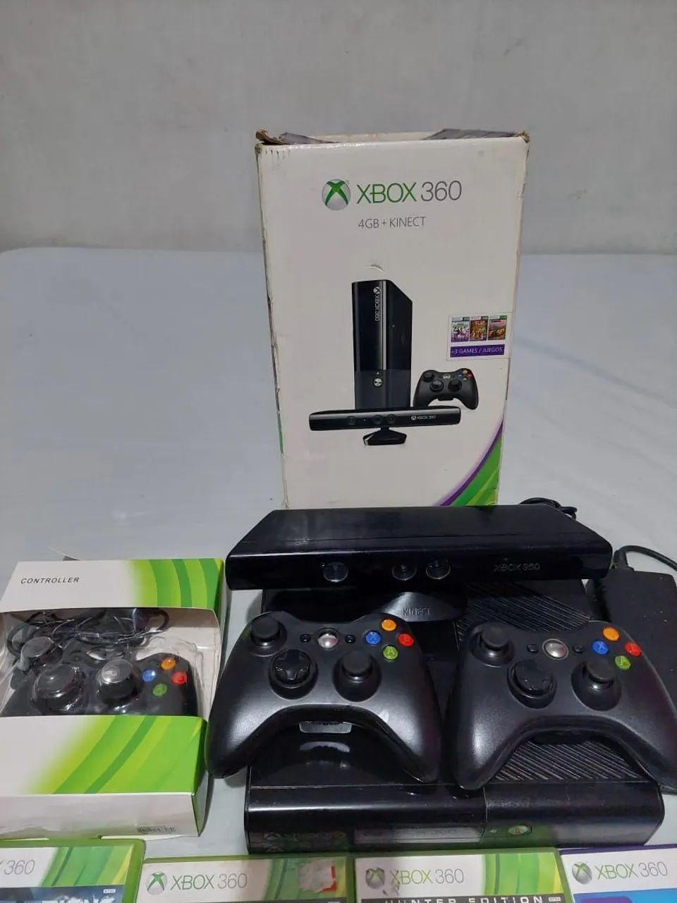 XBOX 360 COMPLETO COM KINECT - Foto 2