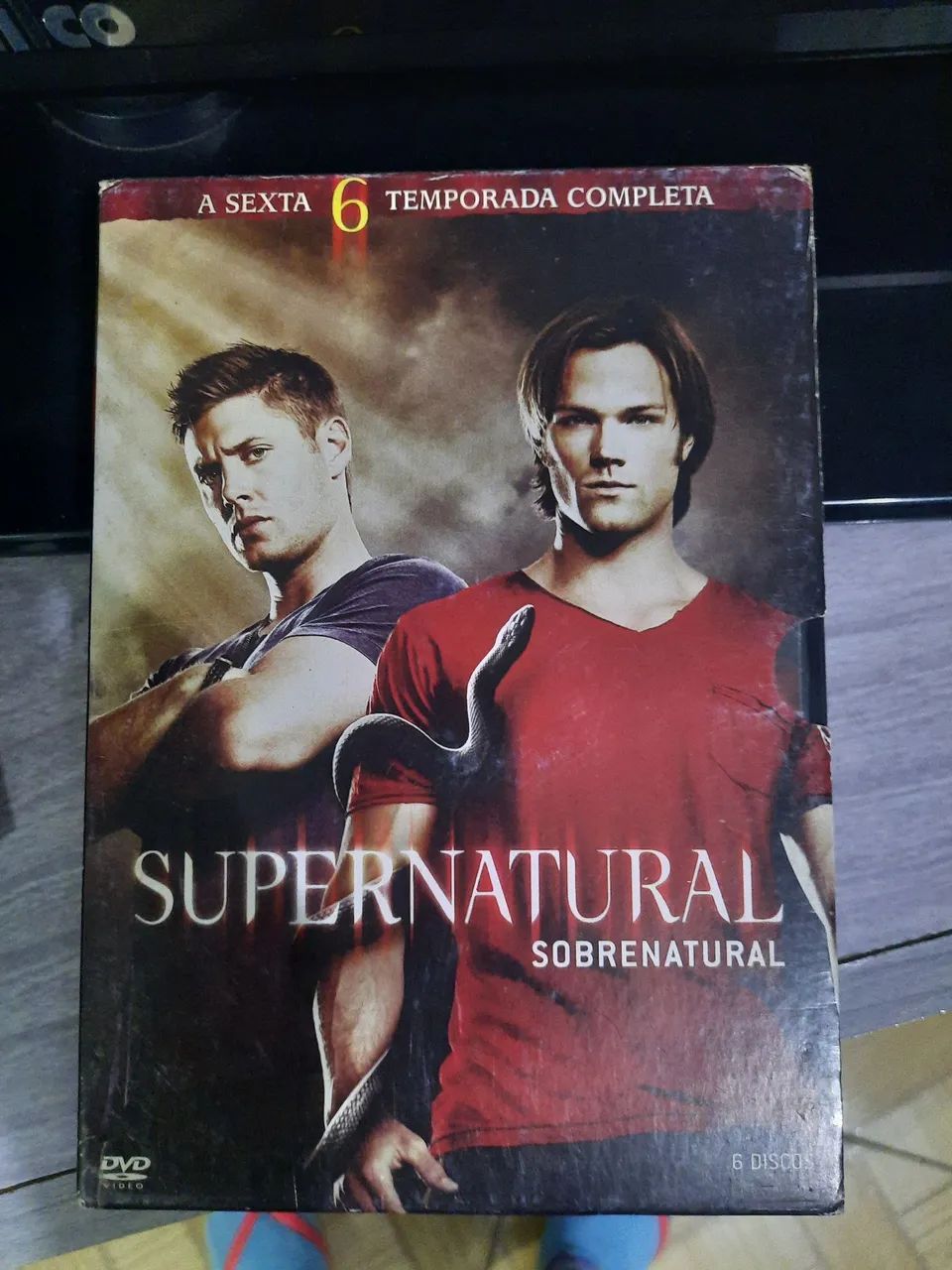 Box DVD Supernatural Temporada 6 Completa 