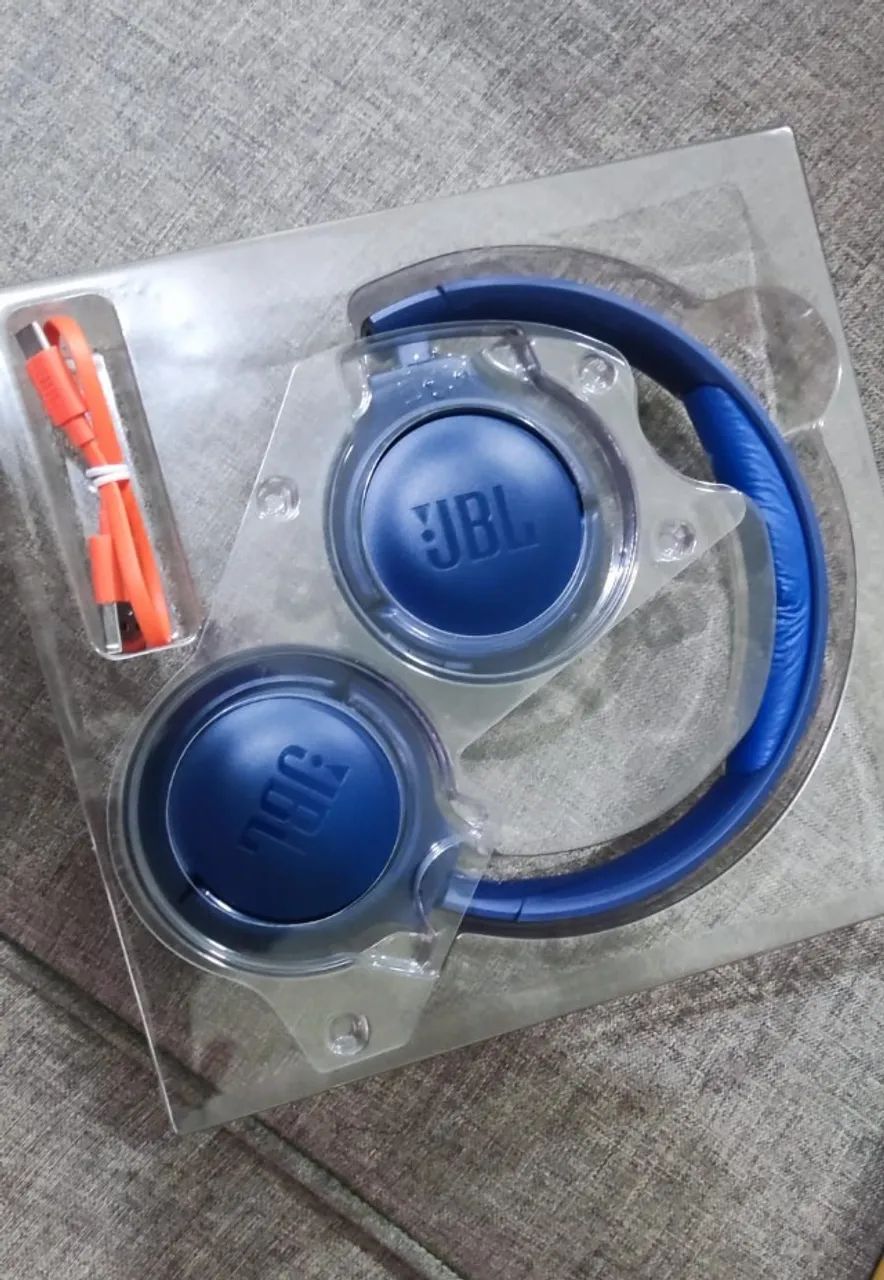 Fone de Ouvido Bluetooth JBL Tune 510BT Azul (Original, semi novo) - Foto 4