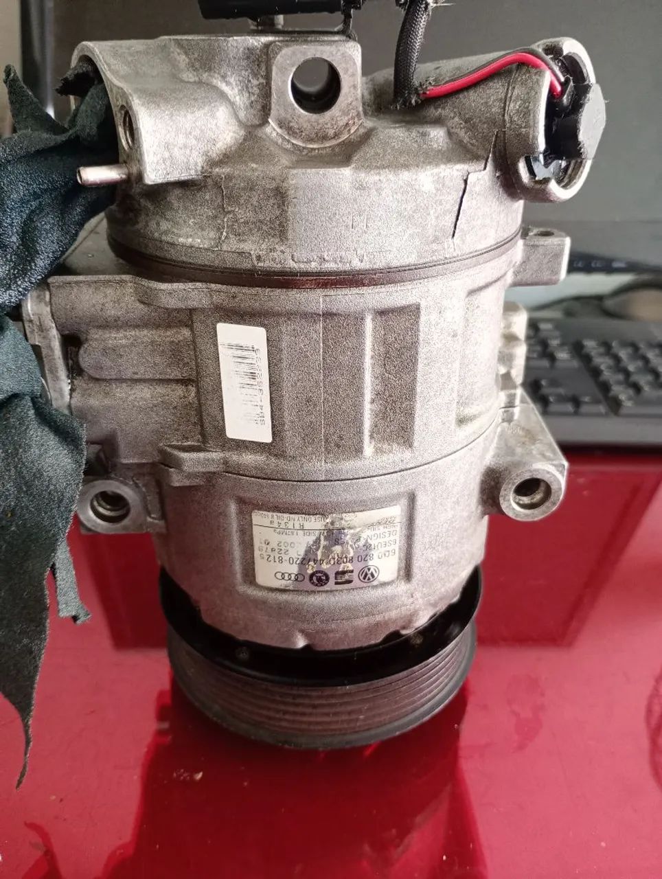 Compressor ar condicionado Polo /Audi - Foto 3