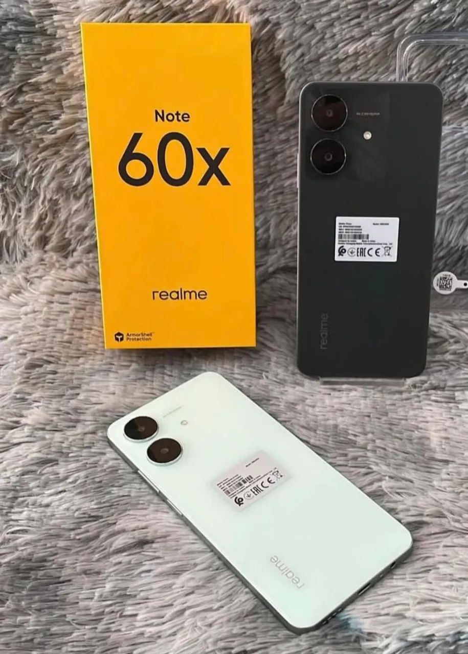 Celular Novo Realme Note 60x 128gb/4Ram Produto Novo Lacrado