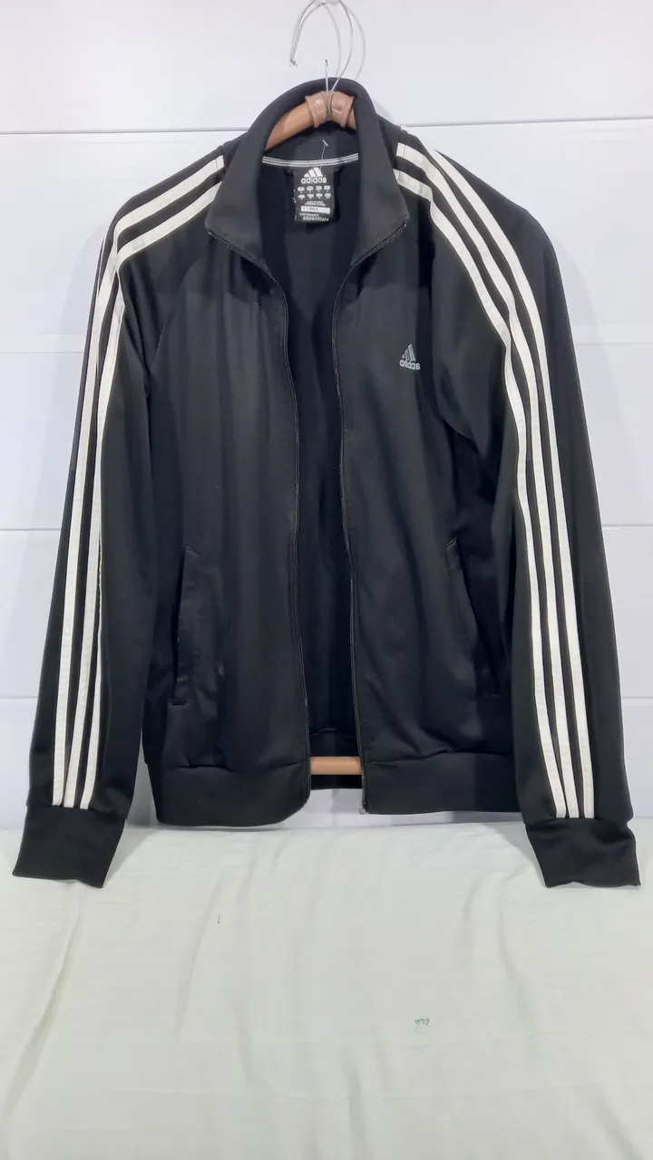 Jaqueta Adidas 3 Listras Preta