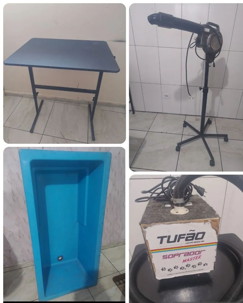 Fechando banho e tosa vendo equipamentos banho e tosa pet