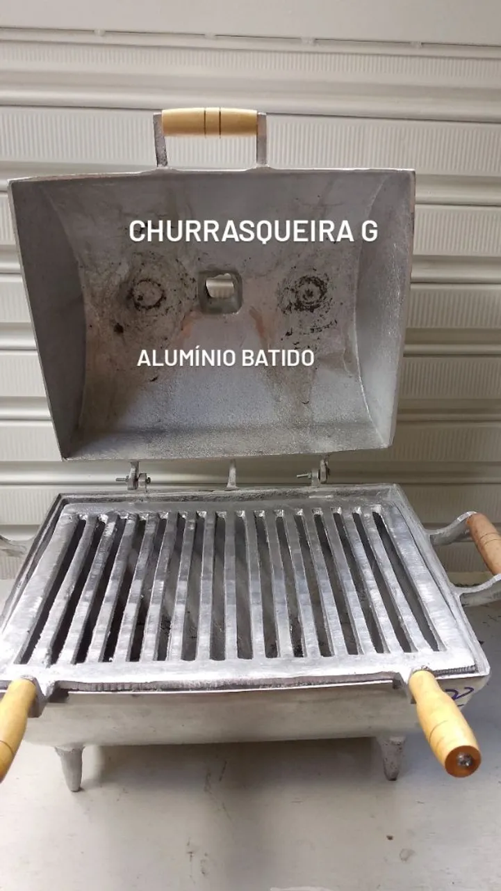 Produto de loja churrasqueira alumínio batido G