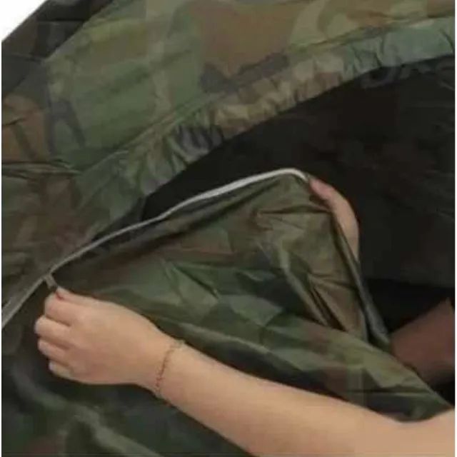 Barraca Camping 6 Lugares Com Colchonete Casal Camuflado - Foto 4