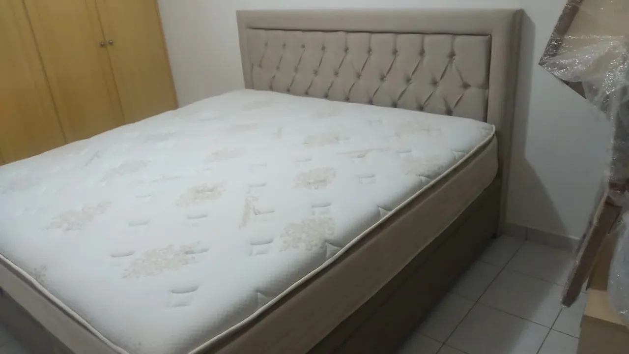Cama Box Casal com Cabeceira