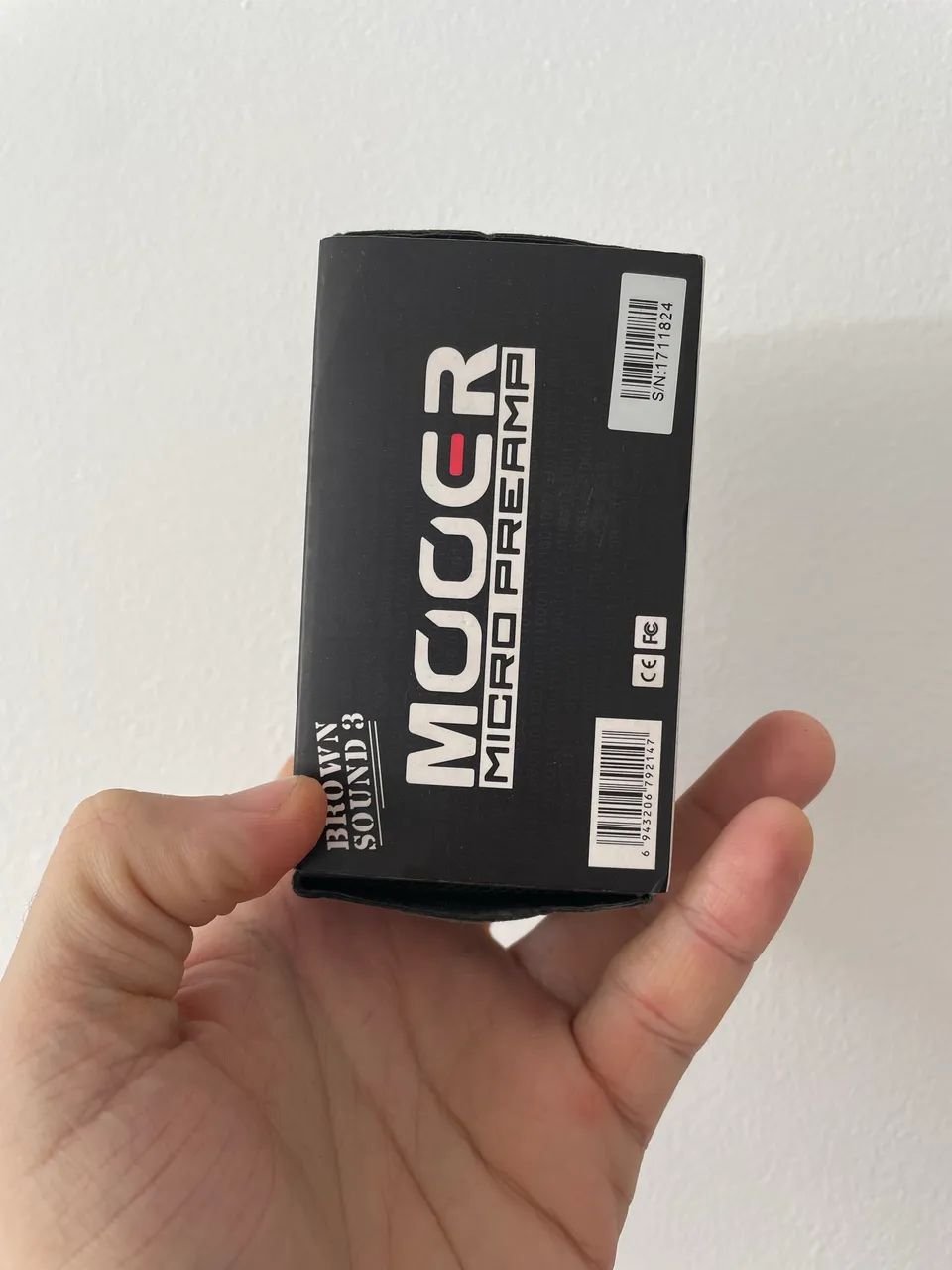 Pedal preamp mooer 005 brown sound 3 (evh 5150) - Instrumentos