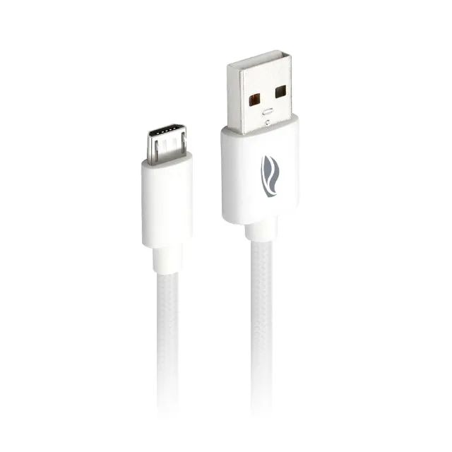 Cabo Cel C3Tech USB-C 2M 2A CB-C21WH - WZetta