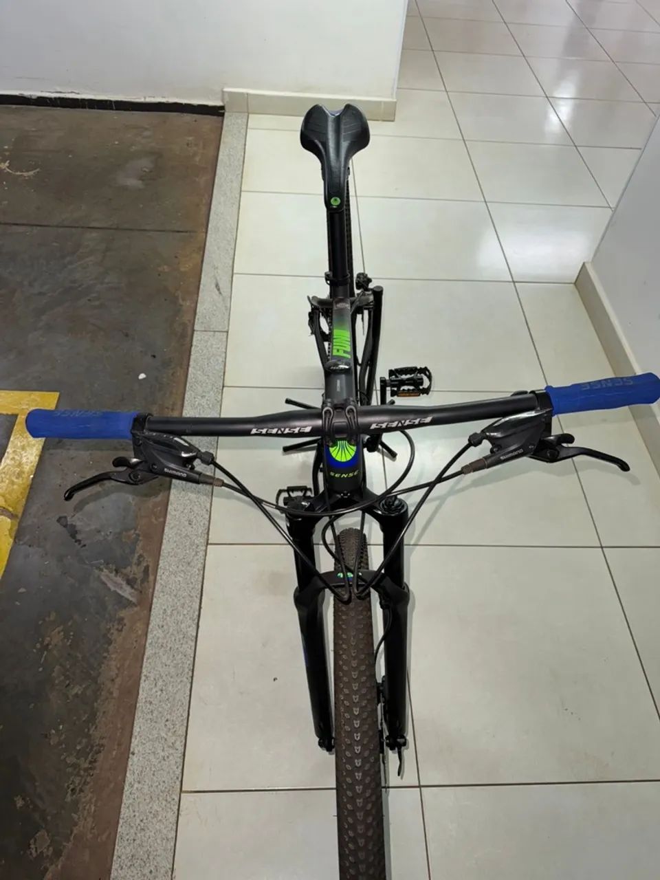 Bicicleta Sense Fun Azul/Verde M 24V - Foto 2