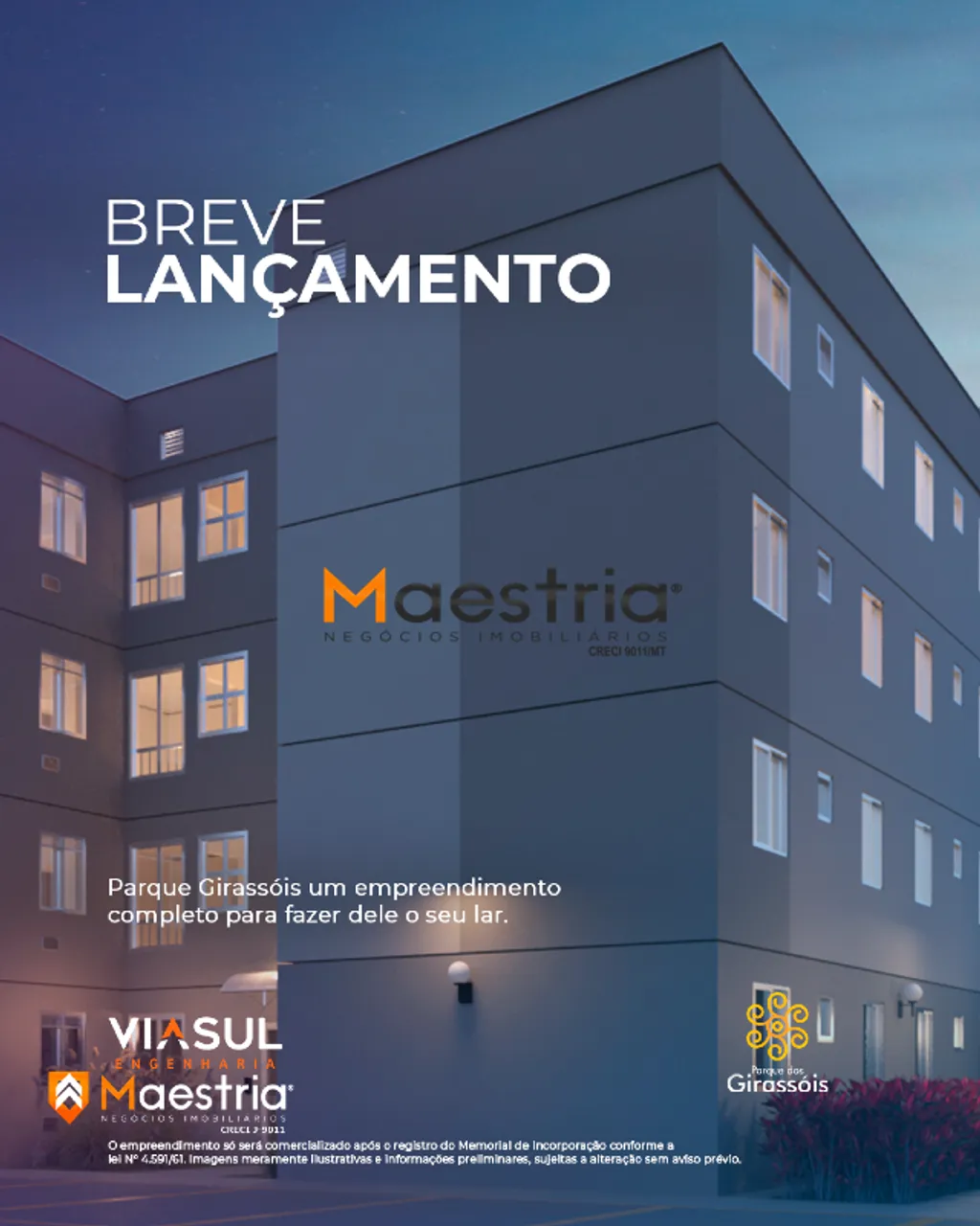 Maestria Sua imobiliária de confiança em Sorriso-MT