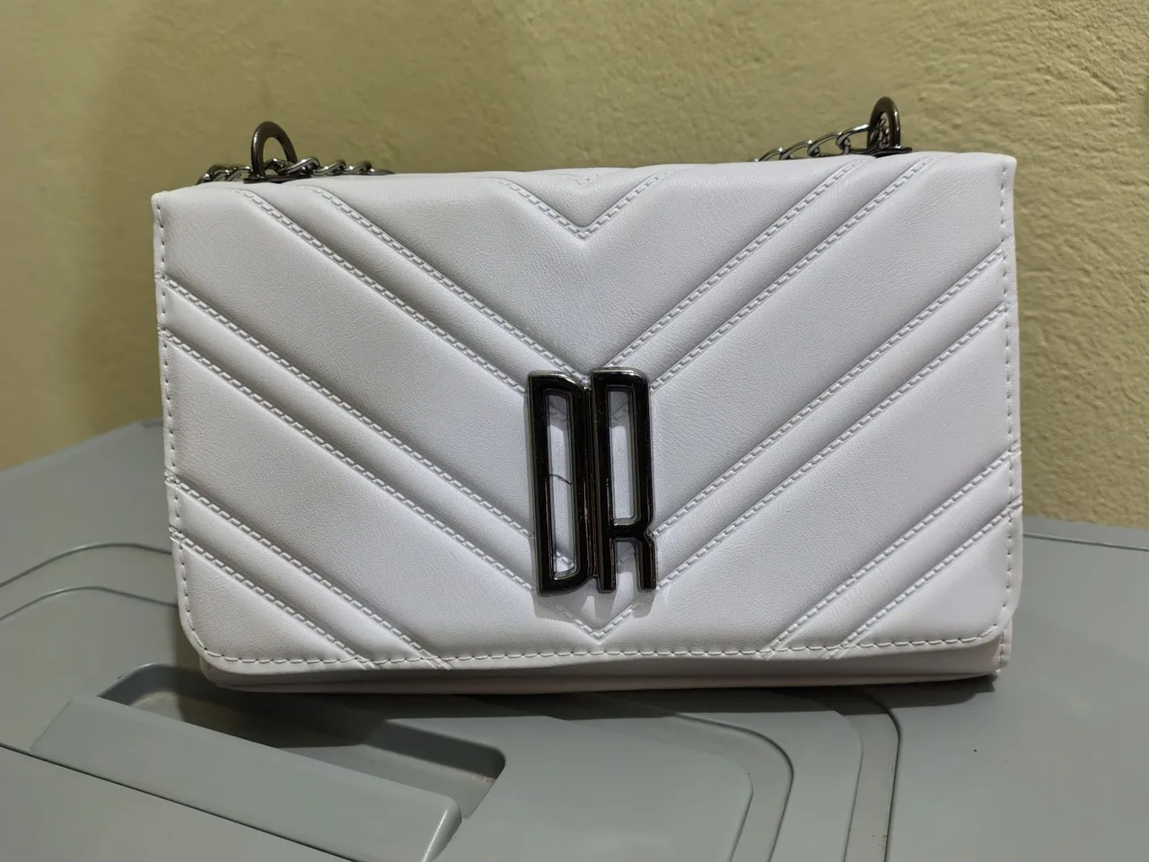 Bolsa de Ombro Feminina Branca