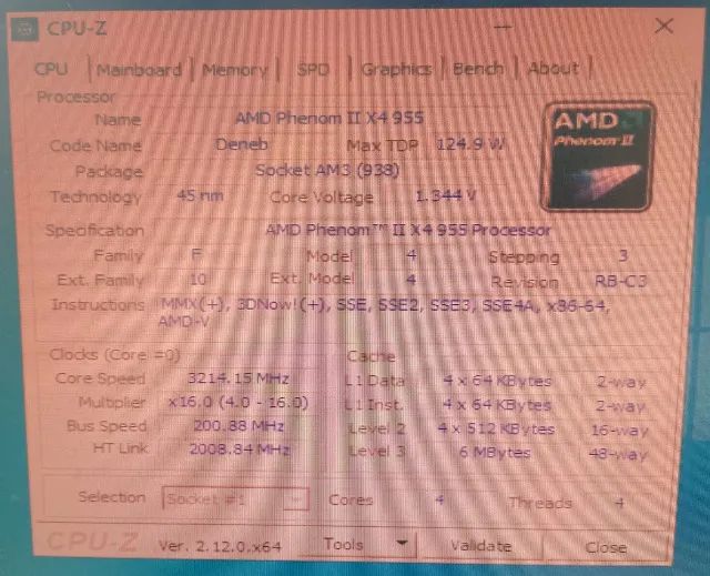 Pc Amd Quad-Core com 8 gigas de memória - Foto 3