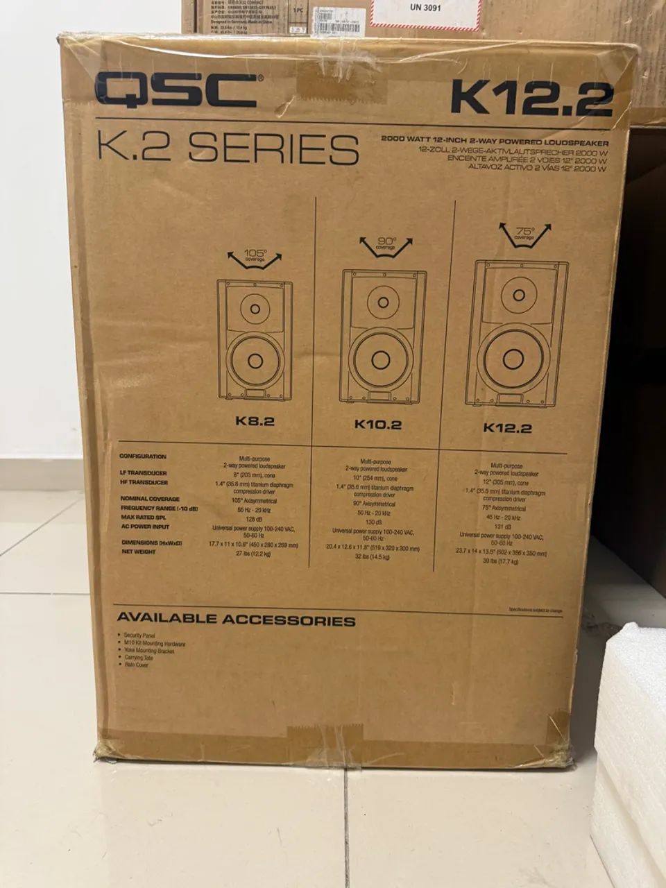Caixa de Som QSC K12.2 - 2000W - Foto 2