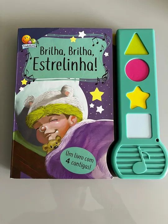 Livros infantis com rimas e cantigas musical - Foto 3