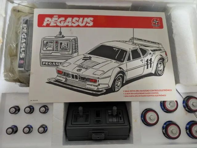 Carrinho Controle Remoto - Coleção 1982 Pégasus Estrela Raro FUNCIONANDO - Foto 3