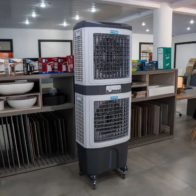 Climatizador Duplo Industrial de Ar Umidificador 80 Litros