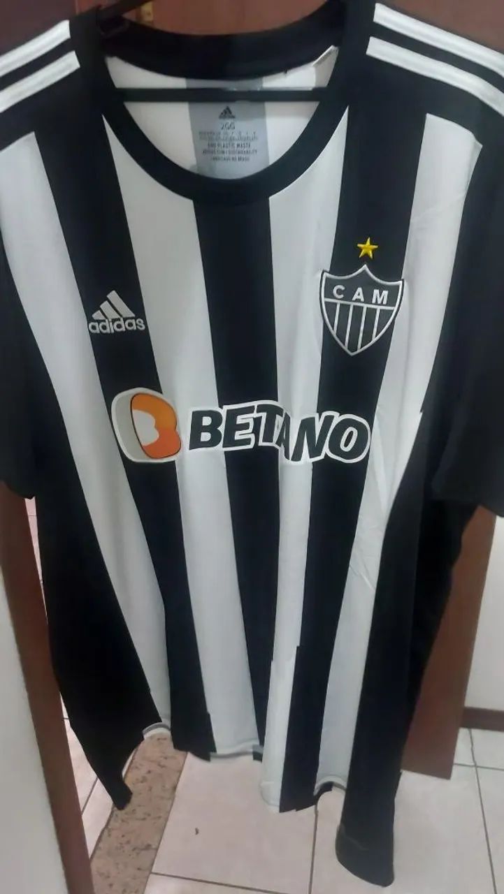 Camisa Galo Atlético Mineiro Listrada 2022 2GG