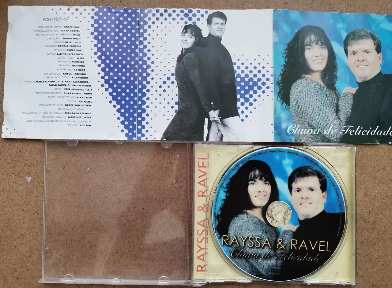 Cd Rayssa e Ravel - chuva de felicidade. - Foto 2