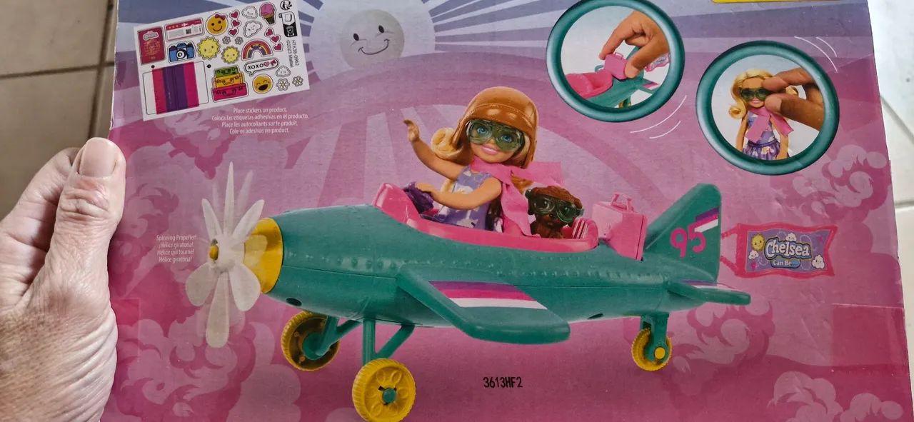 Barbie Chelsea - Avião novo - Foto 3