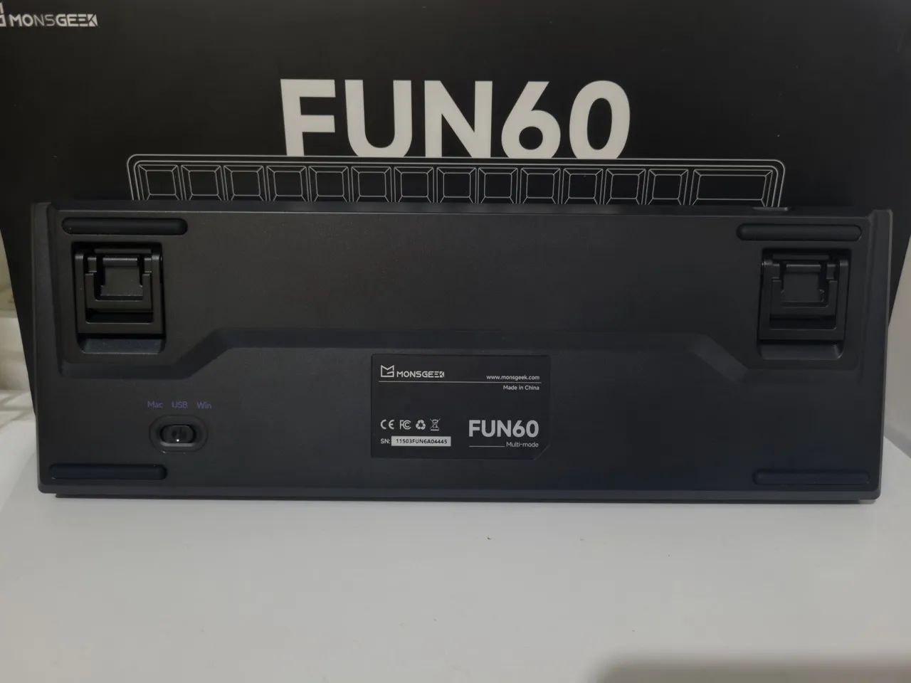 Teclado Magnético akko FUN60 - Novo - Foto 5