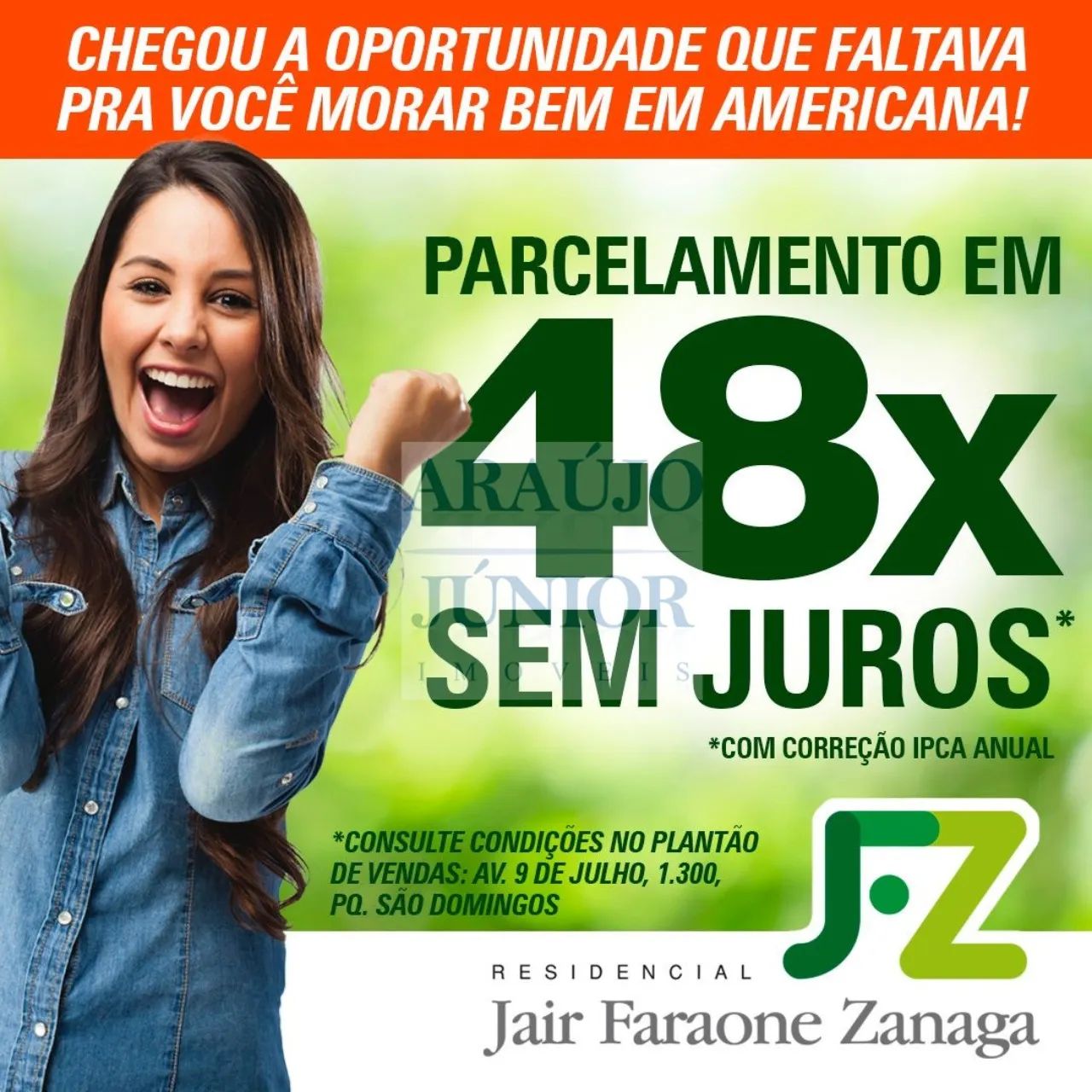 LOTEAMENTO JAIR FARAONE ZANAGA ABERTO COM CONCEITO DE CONDOMÍNIO FECHADO EM AMERICANA