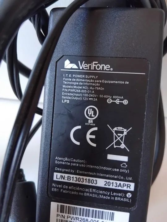 Fonte Verifone 12V - Foto 3