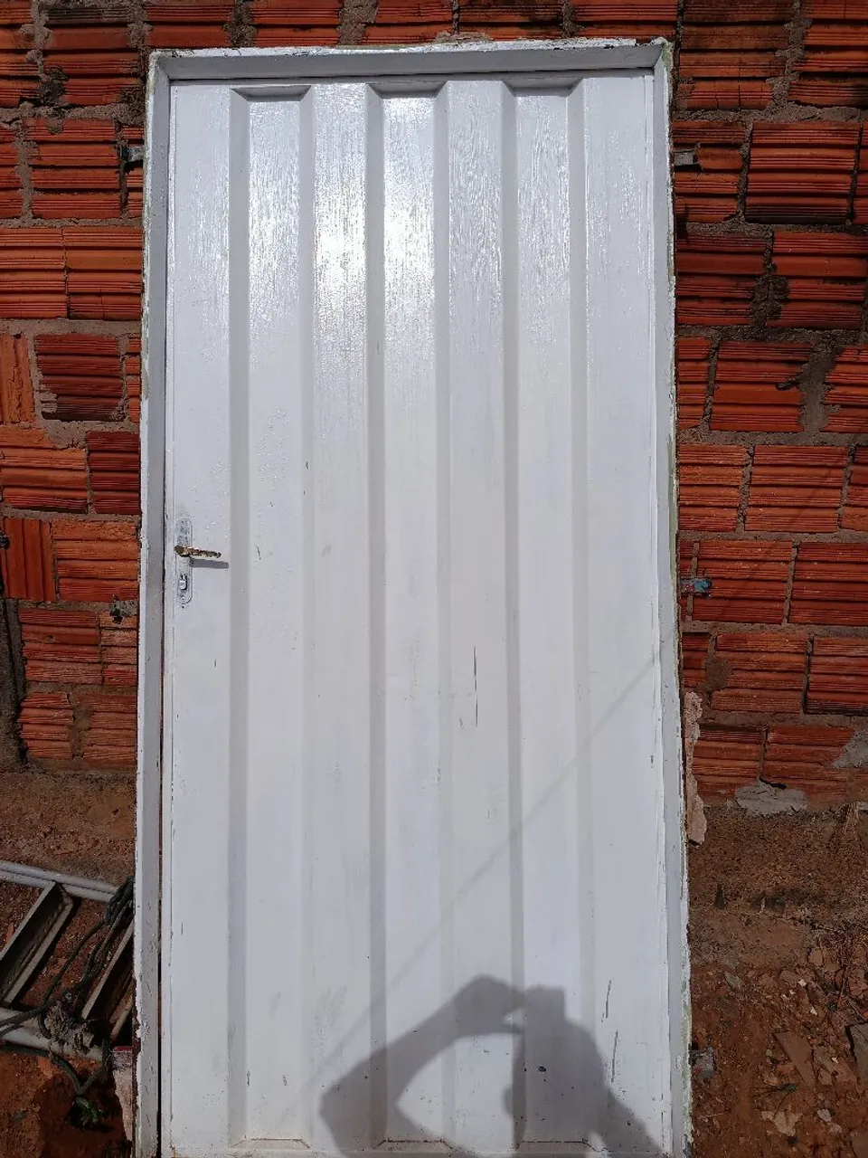 Porta de Aço Branca