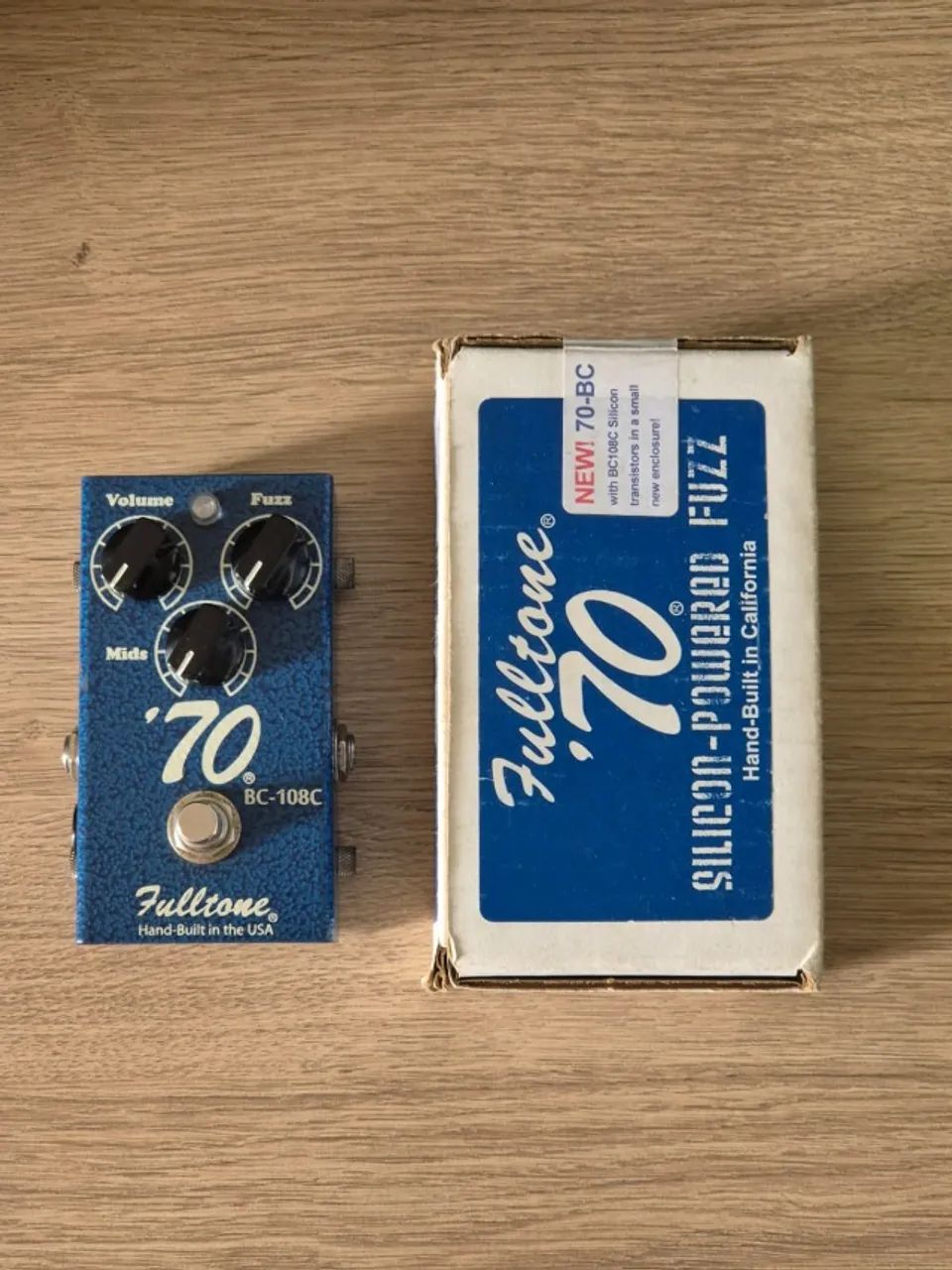 Pedal Fuzz Fulltone 70 Bc-108c USA - Instrumentos musicais