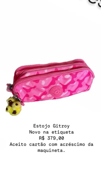 Estojo gitroy Kipling 