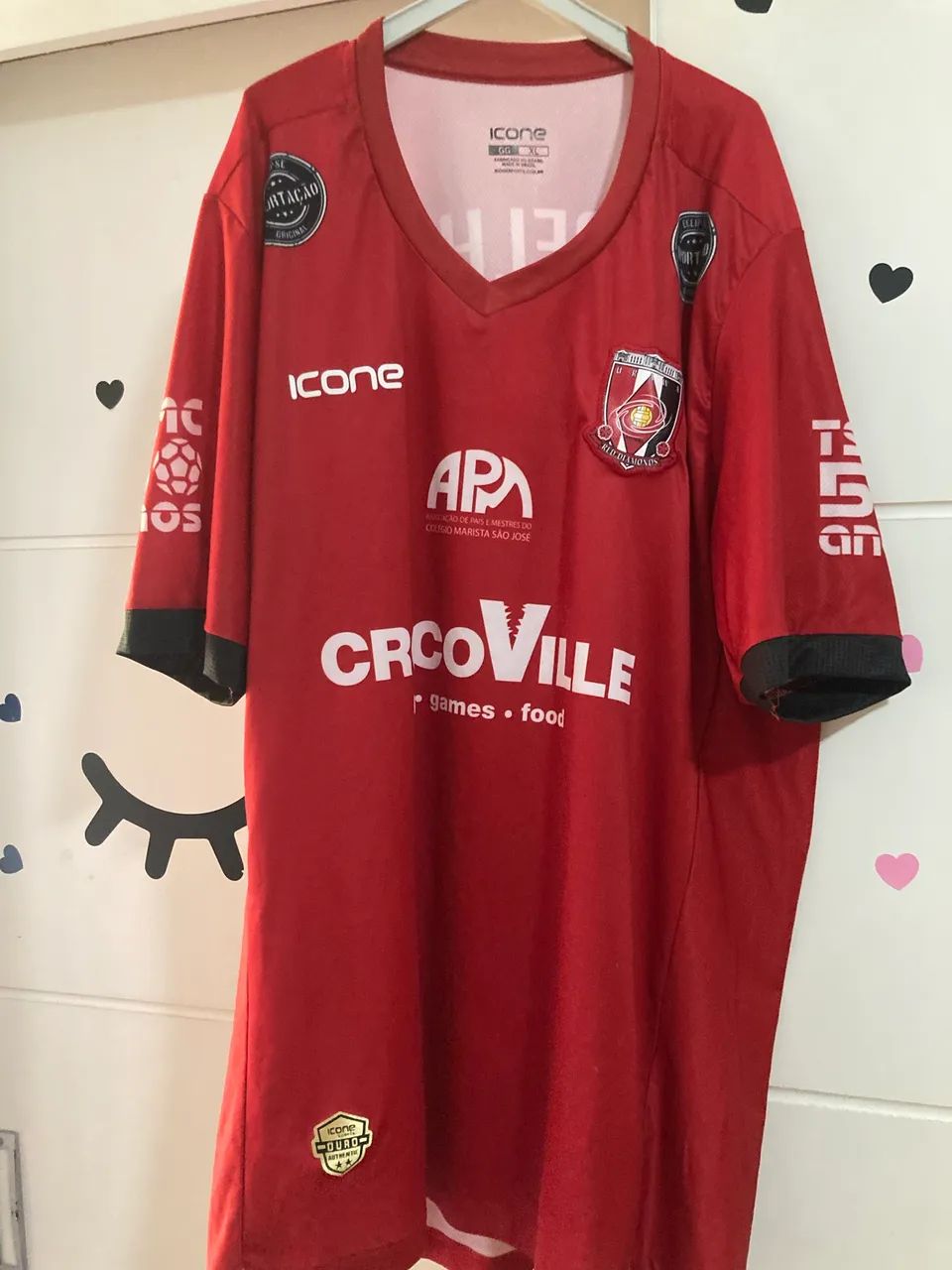 Combo 2 Camisas Futebol de Campo - Ícone + Allsports - Tamanho G/GG - Foto 5