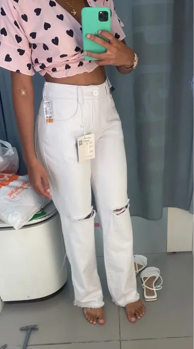 Calça wide Leg