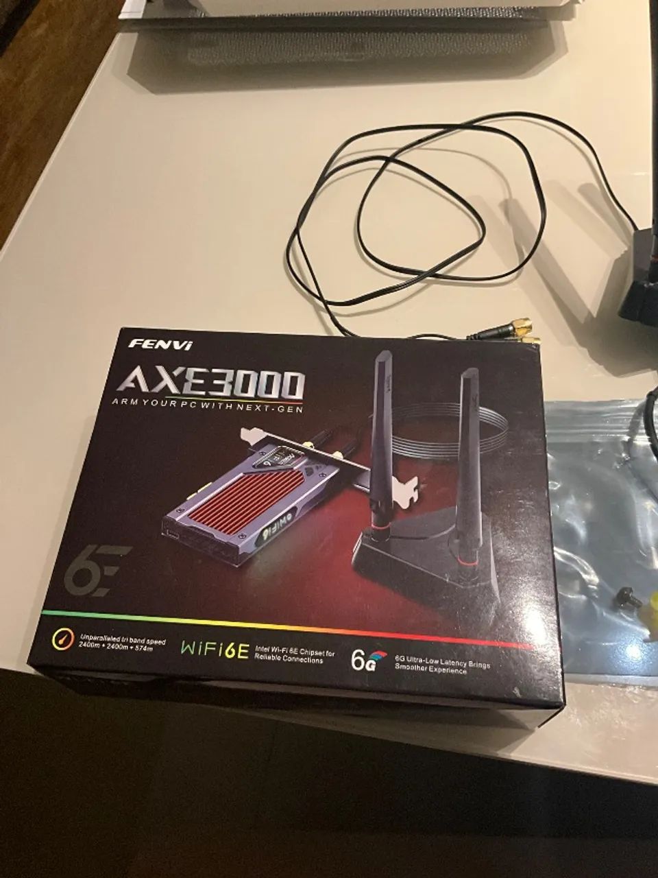 Placa FENVI AXE3000RGB WI-FI 6E , BLUETOOTH 5.3 - Foto 6