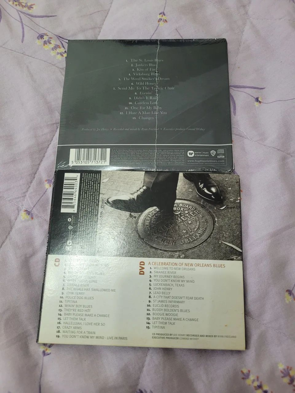 CDs Hugh Laurie - Let Them Talk e Didn't It Rain - Foto 2