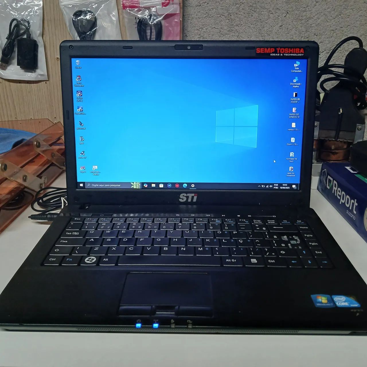 Vendo esse notebook STI funcionando DDR3 i5