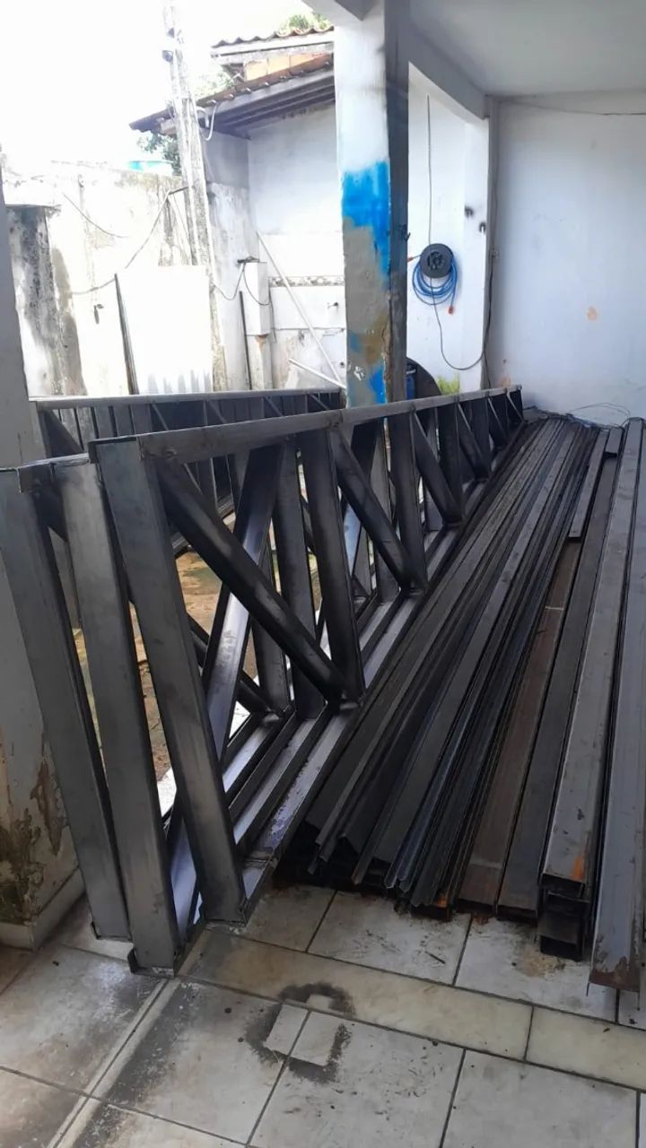 treliças de ferro