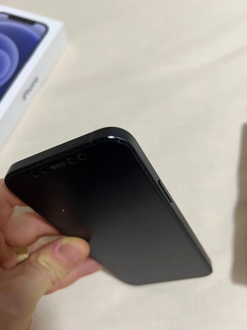 Celular Smartphone iPhone 12 128GB Preto Nota Fiscal - Foto 5
