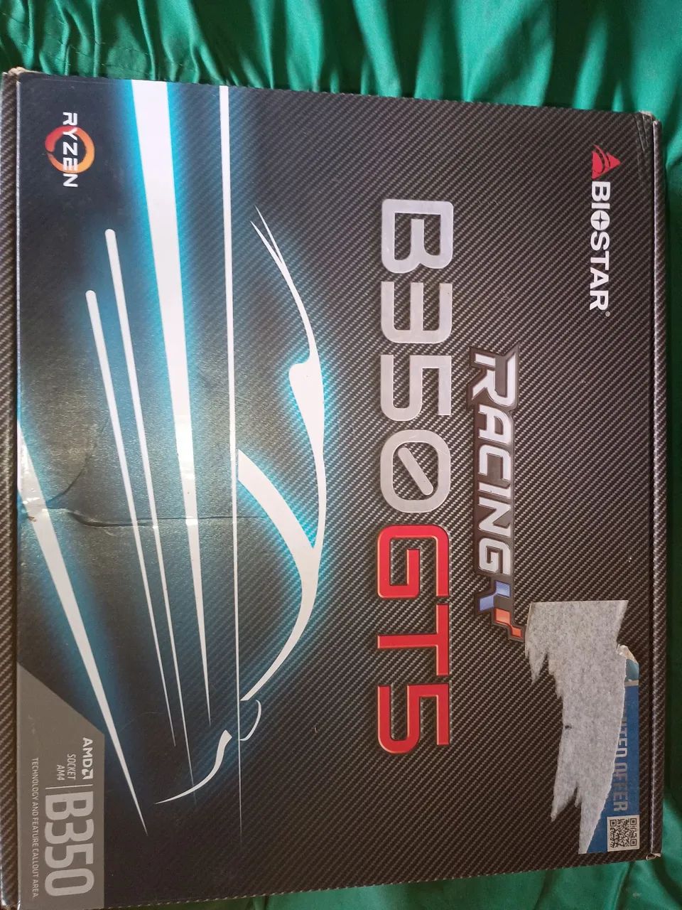 placa mãe biostar racing B350 GT5 AMD Ryzen