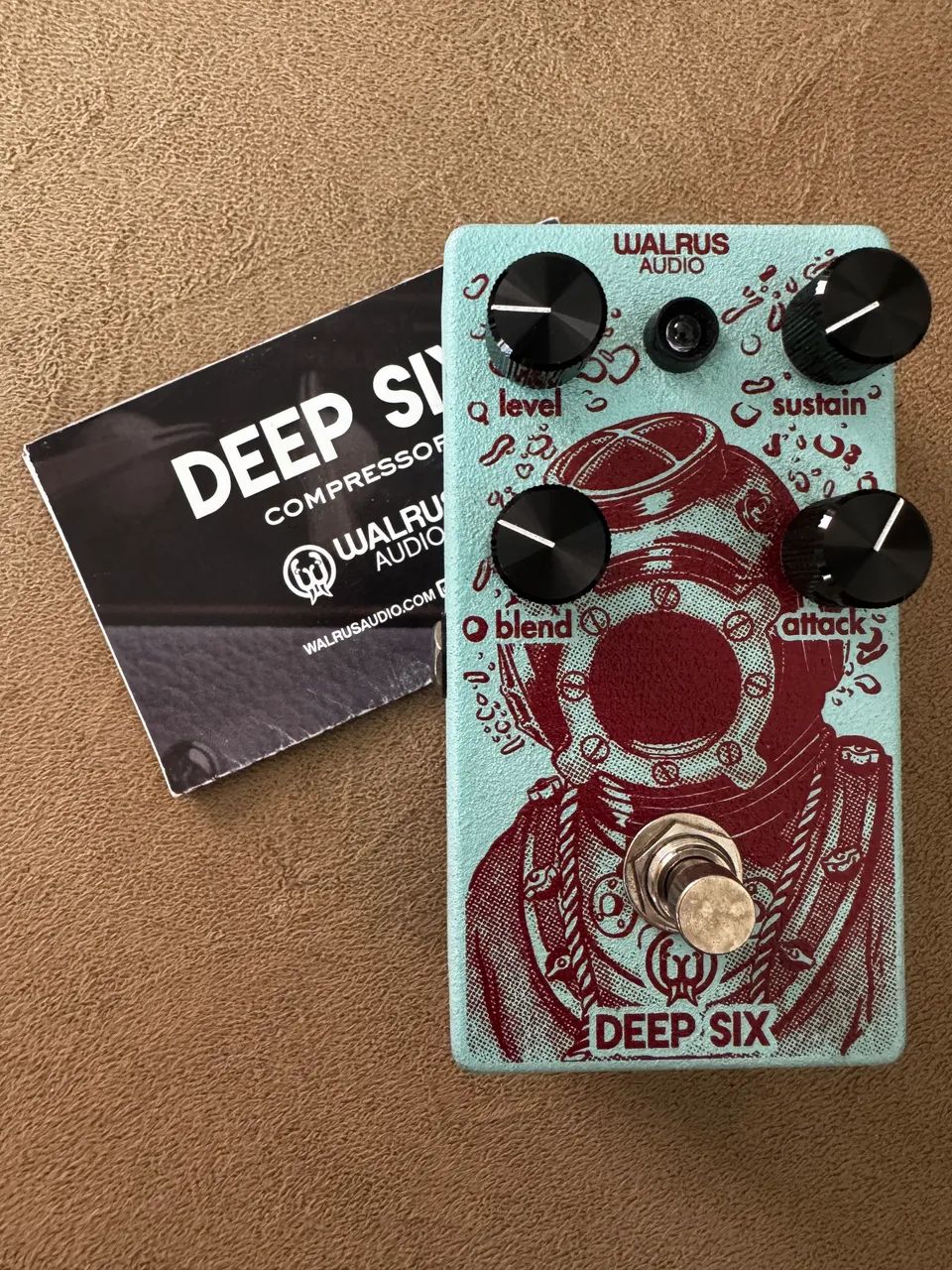 Walrus Audio - Deep Six - Instrumentos musicais - Setor