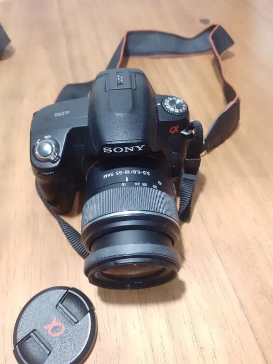 CAMERA FOTOGRÁFICA DIGITAL SONY ALPHA 290 - Foto 6