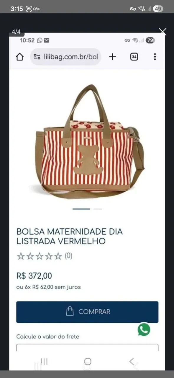 Kit bolsa maternidade Lily Bang - Foto 4