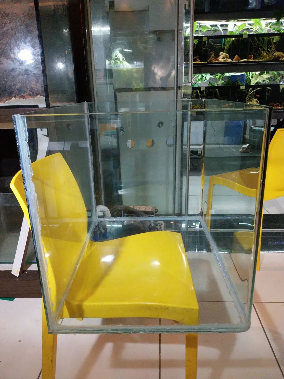 Aquário 140L vidro curvo temperado novo (Ler descrição) - Foto 4