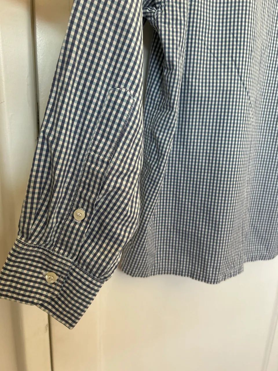 Camisa xadrez azul  - Foto 4